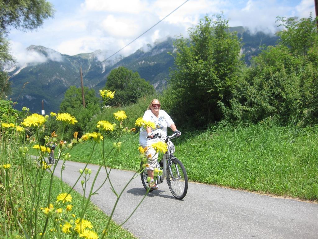 Ruhige Wohnung Mit Schoenem Eigengarten In Seeboden Am Millstaettersee الغرفة الصورة